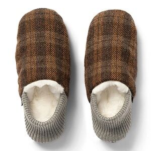 Kolo Lanton Tweed House-Shoes Fur-Lined